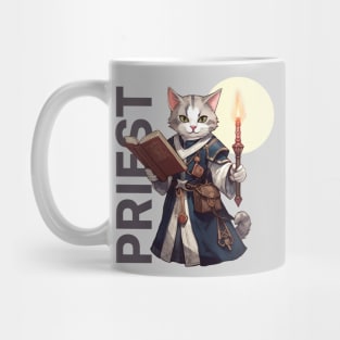 The Support Priest Cat Mug
